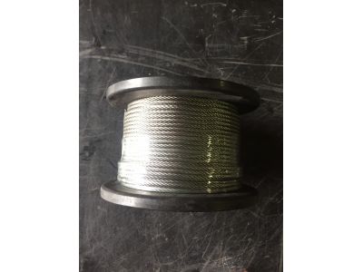 Stainless Steel Wire 3.2mm 7x19 316 Marine Grade x 305 metre roll