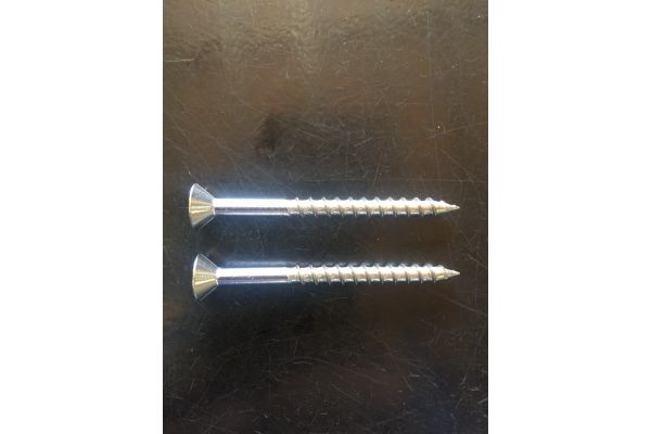 Stainless Steel Countersunk Baten Screws 14Gx50mm Box 250 - Free drive bit included.