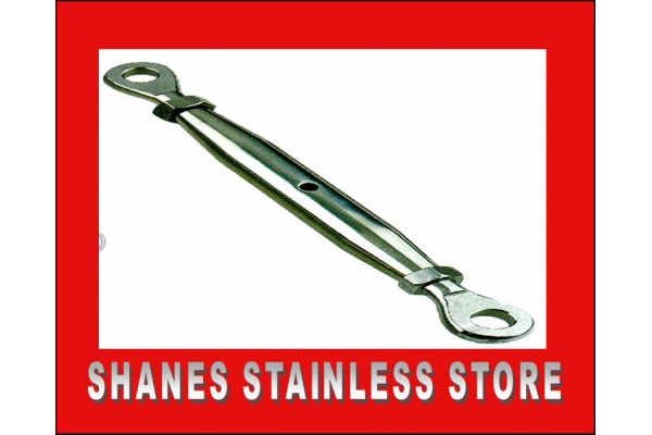 Stainless Steel Bottlescrew Eye/Eye Turnbuckle 316 Marine Grade 5mm