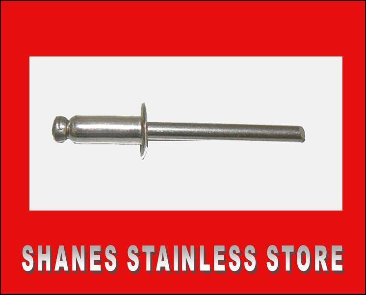 Stainless Steel Pop Rivets - Shanes Stainless Store